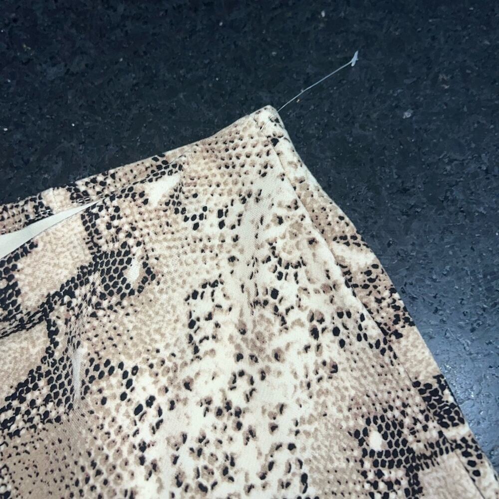 NEW RACHEL ZOE PYTHON PRINT FLOWY A LINE MIDI SKI… - image 6